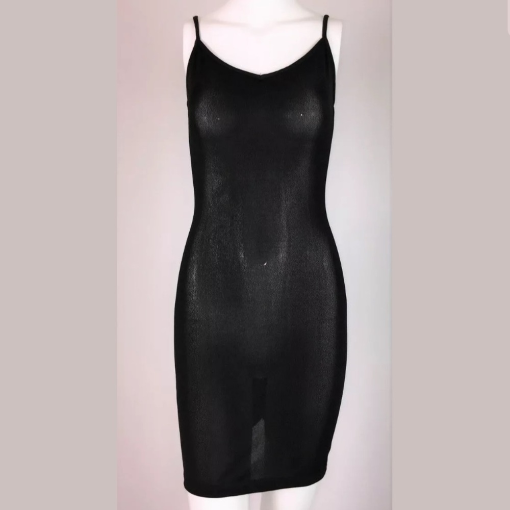 Fendi Semi Sheer body con dress